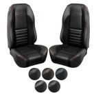 TMI Upholstery Sport R Series Seat With Seat Foam Mustang 1994-1998