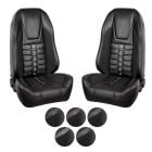 TMI Upholstery Sport X Series Seat With Seat Foam Mustang 1994-1998