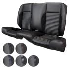 TMI Rear Seat Upholstery And Seat Foam Sport R Series Without Console Coupe 1967 Mustang