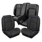 TMI Upholstery And Seat Foam Kit Sport R Series Front And Rear Buckets With Rear Console Coupe 1967 Mustang