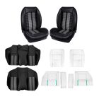 TMI Upholstery And Seat Foam Kit Sport R500 Series Front And Rear Buckets Without Rear Console Coupe Mustang 1965-1967