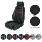 TMI Upholstery Mach 1 Style High Back Sport Seats Mustang 1990-1991
