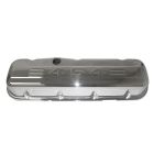 Valve Cover Short Steel Chrome With 454 Logo Pair Big Block Chevrolet 1965-1995