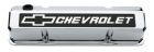 PROFORM Valve Cover Slant-Edge Aluminum Chrome Tall Pair 262-400 Small Block Chevrolet 1955-1986