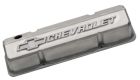 PROFORM Valve Cover Slant-Edge Aluminum Bare Tall Pair 262-400 Small Block Chevrolet 1955-1986