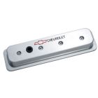 PROFORM Valve Cover Tall Polished W/ Recessed Logo Pair 305/307/327/350 Gen II Small Block Chevrolet C10 1987/ C/K Truck 1987-1998