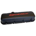 PROFORM Valve Cover Tall Steel Black Crinkle With Logo And Baffles Pair Big Block Chevrolet 396/402/409/427/454 1965-1996