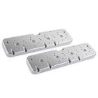 Holley Valve Cover Adapter Plate Polished Pair LS To Chevrolet Small Block