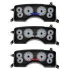 Dakota Digital Gauge Instrument Cluster Assembly VHX With Silver Alloy Style Face Mustang 1990-1993