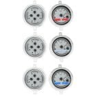 Dakota Digital Gauge System VHX Silver Alloy Style Face F-100 1951-1952