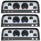 Dakota Digital Gauge System VHX With Silver Alloy Style Face Chevrolet C10 1964-1966