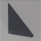 Vent Window Glass Smoked With Hole Chevrolet C10 1968-1972