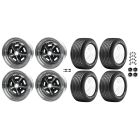 Magnum 500 Wheel 15X7/ 15X8 Kit BFG Radial T/A RWL Mustang 1965-1973 w/ 225/60 & 245/60 Tires