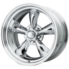 American Racing Chrome 17"X8" Torque Thrust II Wheel Mustang 65-73