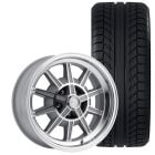 Legendary Wheel Co. 10-Spoke Alloy 17"X7" GT7 Wheel/ Tire Package Mustang 65-73