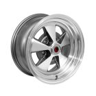 Legendary Wheel Co. Flat 5 Alloy Wheel 15"x7" Charcoal/Machined Mustang 1965-1973