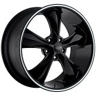 FOOSE Legend Wheel 18"x9" Gloss Black With Machined Lip Mustang 1965-1973