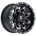 Fuel Lethal Wheel 15"x8" Black With Milled Accents Bronco 1966-1977
