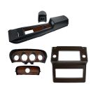 Interior Trim Kit w/ Automatic Center Console Mustang Coupe/ Fastback 69 Walnut Woodgrain