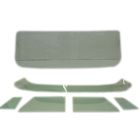Glass Kit 6-Piece Clear Without Tint/Shading With Wraparound Rear Window F-100 1956