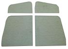 Door Glass Kit 4-Piece Green-Tinted Chevrolet C10 1960-1963