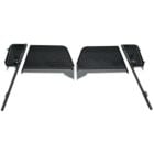 Door Glass Kit 4-Piece Smoked With Chrome Frames And Assembled Vent Windows Chevrolet C10 1960-1963