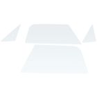 Door Glass Kit 4-Piece Clear Chevrolet C10 1967