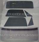 Complete Glass Kit 6-Piece Smoked With Shaded Windshield For Large Deluxe Rear Window Chevrolet C10 1967