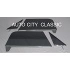Door Glass Kit 4-Piece Smoked With Frames And Channels Chevrolet C10 1967-1972