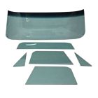 Complete Glass Kit 6-Piece Green Tinted With Shaded Windshield Chevrolet C10 1981-1987