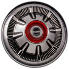 Rear Hub Cap With Red Center Emblem 15" Ford Tooling Bronco 1966-1977