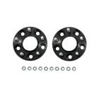 ACCELATEC Wheel Spacer Hub Centric 25mm Black Pair Focus ST 2013-2018