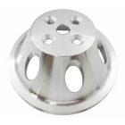 CJ Classic Trucks 1-Groove Water Pump Pulley Aluminum Satin For Short Water Pump Big Block Chevrolet 1965-1968