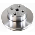 CJ Classic Trucks 2-Groove Water Pump Pulley Aluminum Polished For Long Water Pump Big Block Chevrolet 1969 And Up