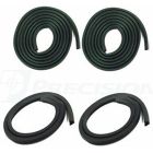 Precision Parts Door Weatherstrip Set With Upper Weatherstrips Glue-On Chevrolet C10 1960-1961