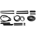 Complete Weatherstrip Kit W/ Mirror-On-Door Mustang Convertible 89