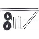 Precision Parts Door Weatherstrip Kit With Metal-Framed Door Glass Chevrolet C10 1960-1963