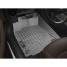 WeatherTech FloorLiners Gray Front/ Rear Set Without Flow-Through Console Extended Cab F-150 2009-2014