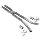 Flowmaster Scavenger Exhaust Resonator Delete X-Pipe Mustang GT 18-26/ DH 24-26