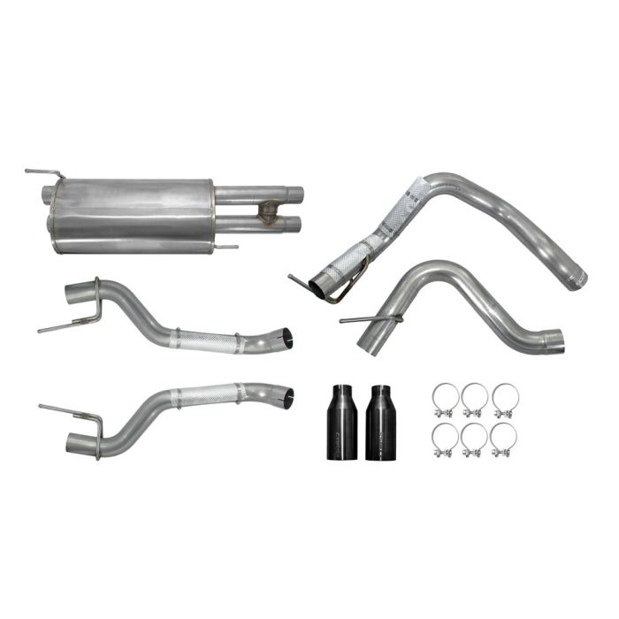 CORSA Stainless Steel Cat-Back Exhaust System For Ford Taurus SHO - 2.5" Diameter, 4 Pro-Series Tips