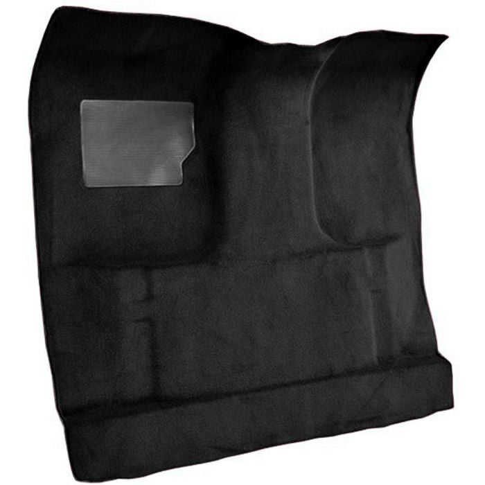 Passenger Carpet For 67-72 C10 Regular Cab With In-Cab Tank - Black Low Tunnel Automatic