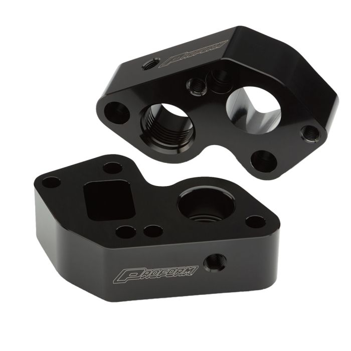 PRP 6870 Ford Small Block 12AN Adapters for Remote Water Pump Made in