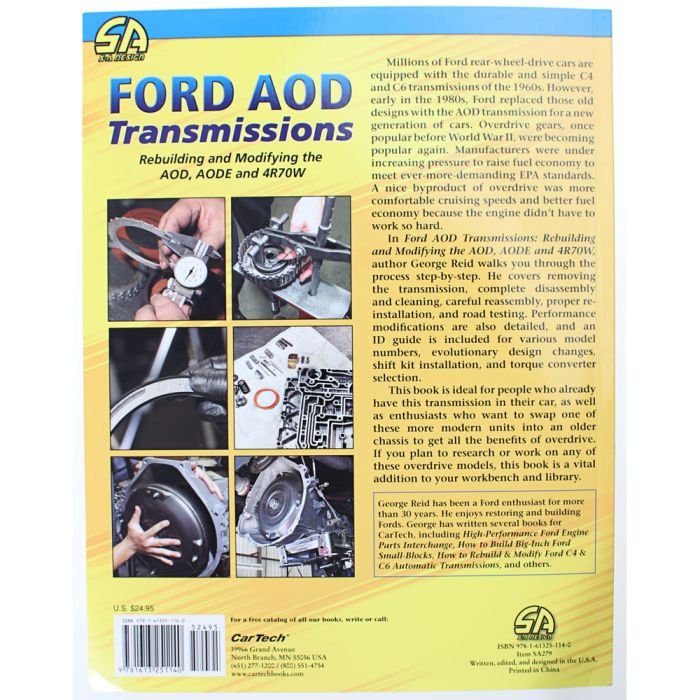 E4OD ATSG Rebuild Manual Update E40D Automatic Transmission Service