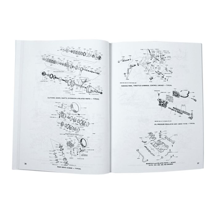 Jim Osborn Reproductions Mustang MP0348 Exploded View Illustration