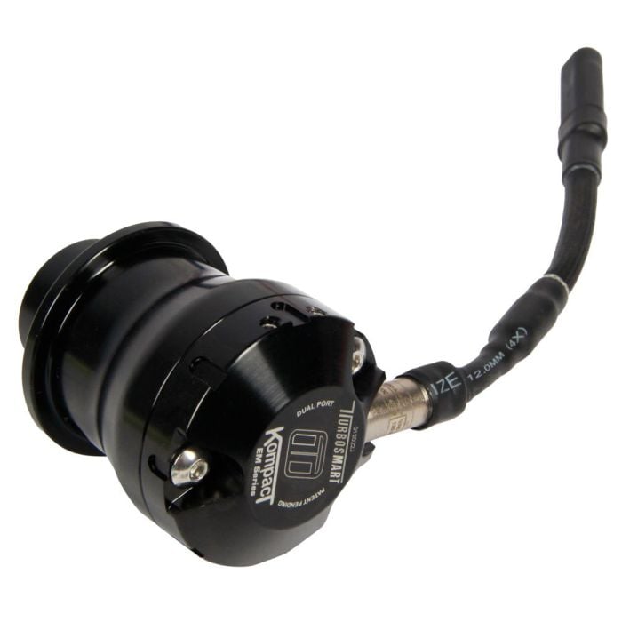 Válvula De Descarga Turbosmart Kompact EM BOV VR2 - Doble Puerto, Color Negro - Para Mercedes, Ford, Nissan