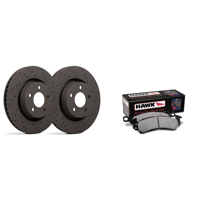 Hawk Performance Blue 9012 Rear Brake Pads | 2005-2014 Ford Mustang (HB485E.656)