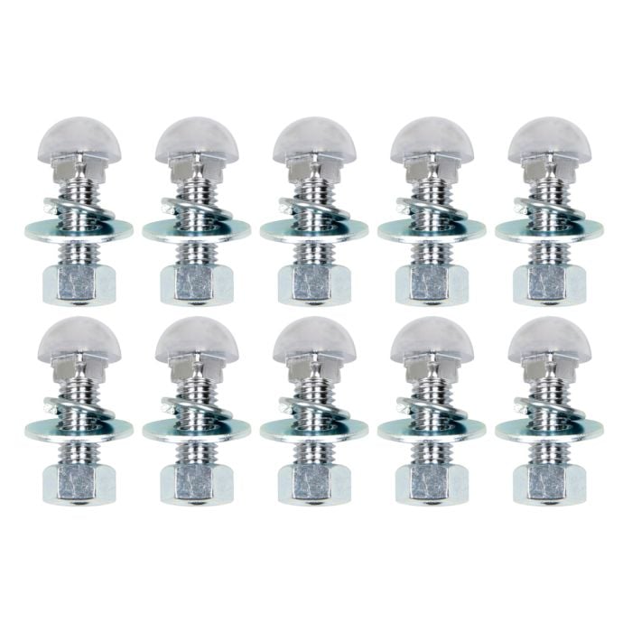 Radius Breather Bolts 1/2-13 Chrome