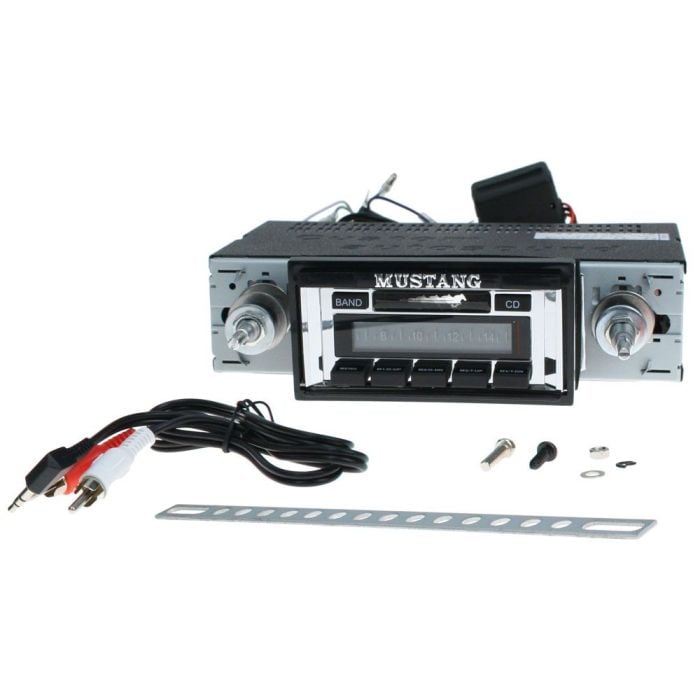 Custom Autosound USA-630 Radio & Dash Speaker Mustang 67-68