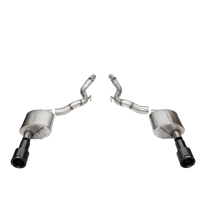 CORSA Sport Valved / 3.0 in Axle-Back 4.0 in Straight Tips | 2024 Mustang GT Coupe (21262) main image 0