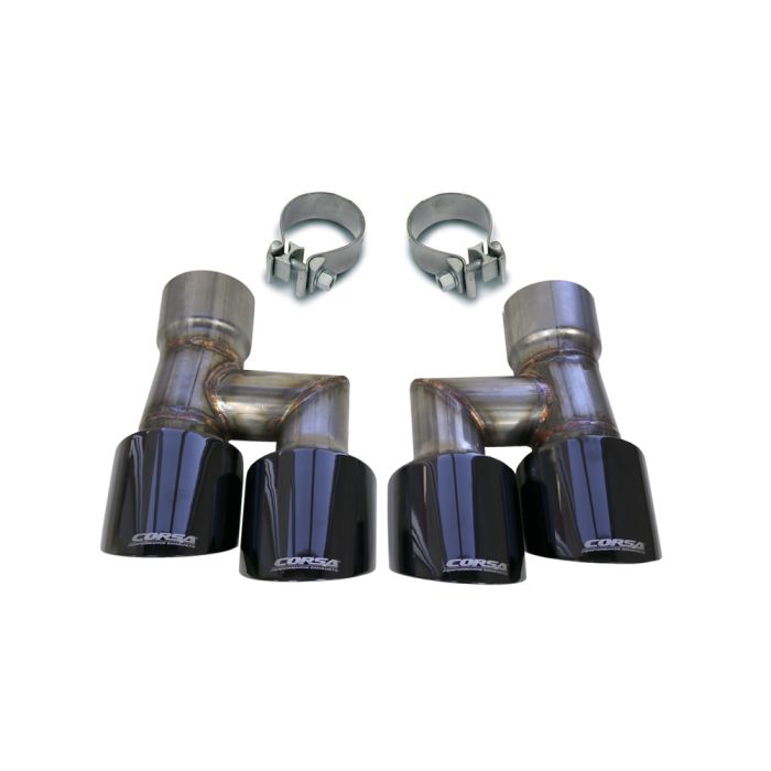 Corsa 21048BLK GT Mustang Cat-Back Exhaust Xtreme 4